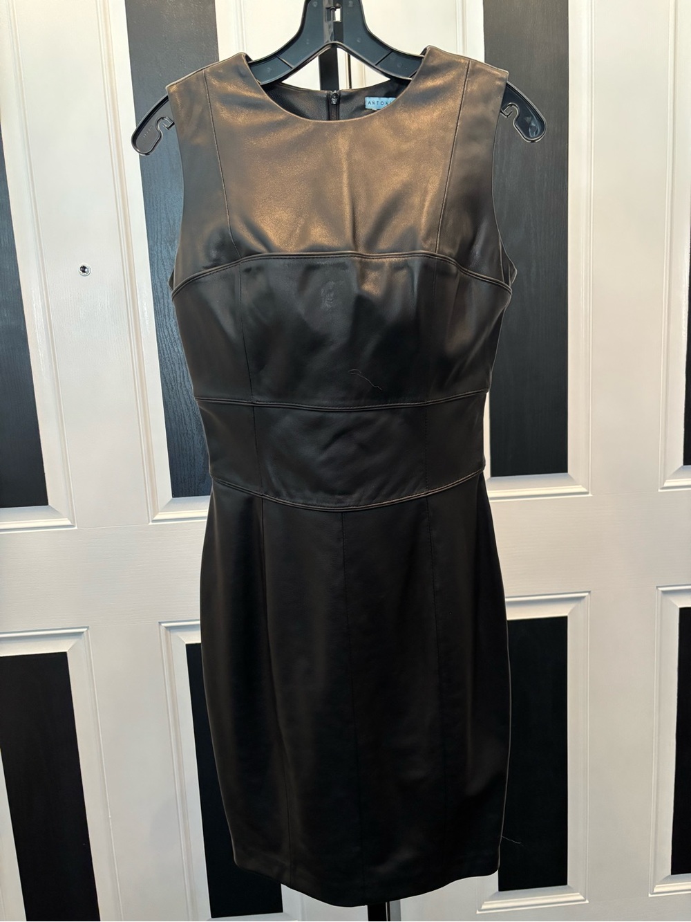 Antonio Melani  “Elizabeth” Leather  Dress. LUXURY COLLECTION  Size 0 NWT $95

.